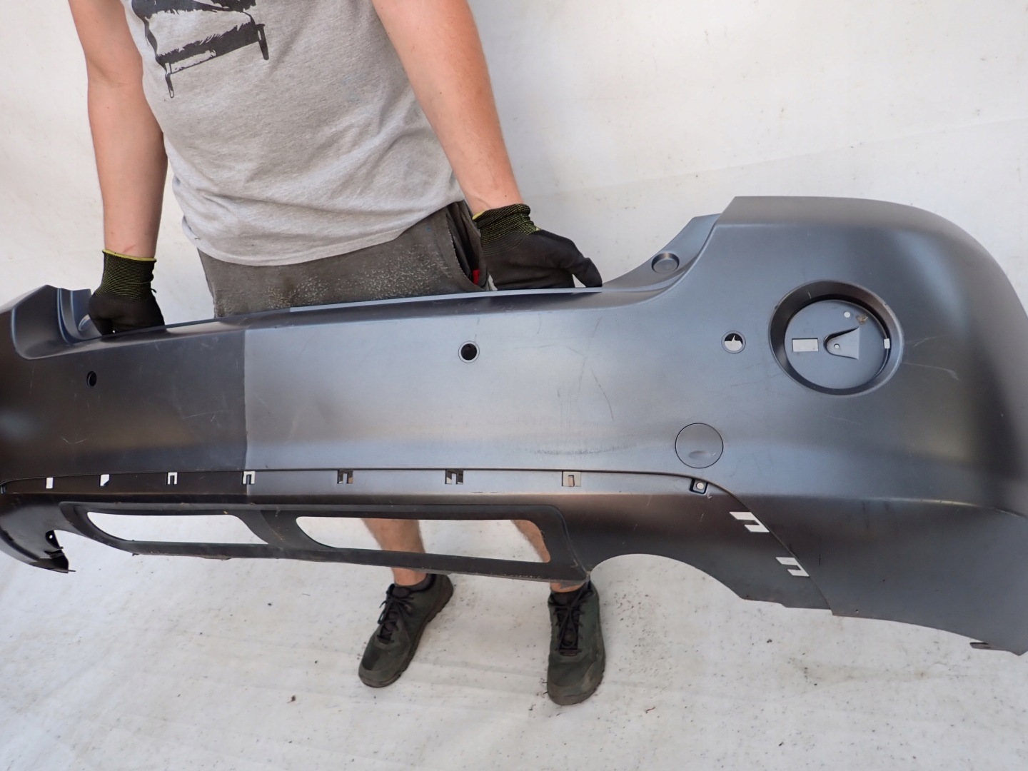 OPEL ANTARA 06-15 bumper rear part rear PDC 96660231