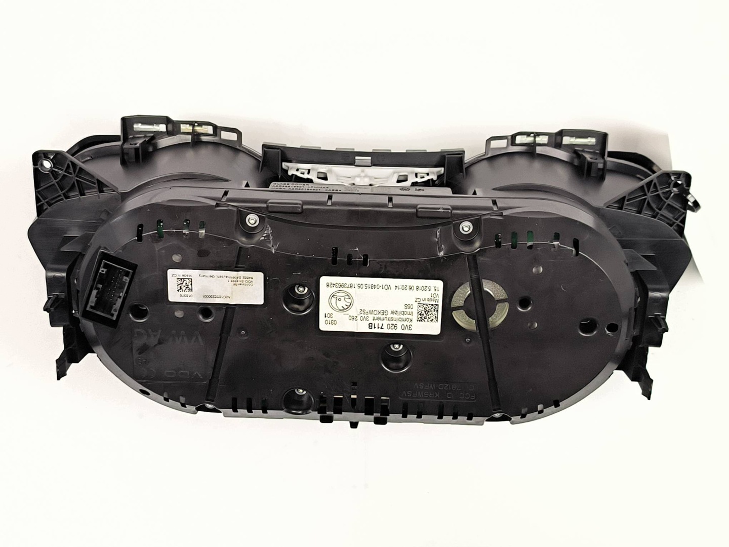dials clock 3V0920711B SKODA SUPERB III