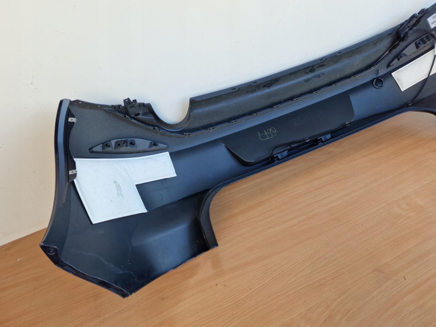 VW GOLF 7 VII HB STOSSSTANGE HECK KOMPLET OHNE PDC