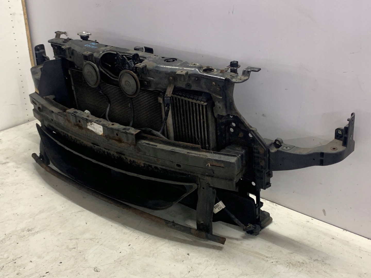 front body wall front radiator fan KPL HYUNDAI I40 (2011-2014)1.7 CRDI