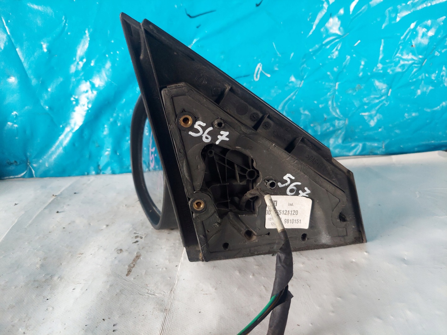 mirror LANCIA Y left 5 PIN