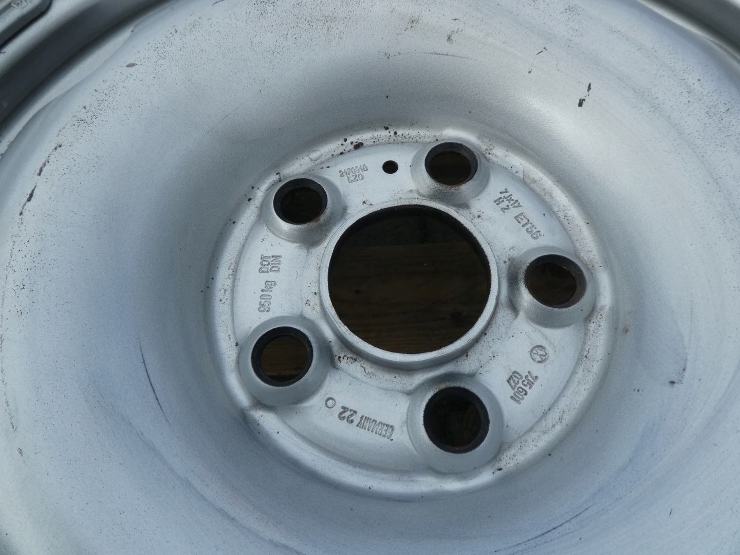 4X CERCHI Ferro 17CALI 7J5601027 VW AMAROK