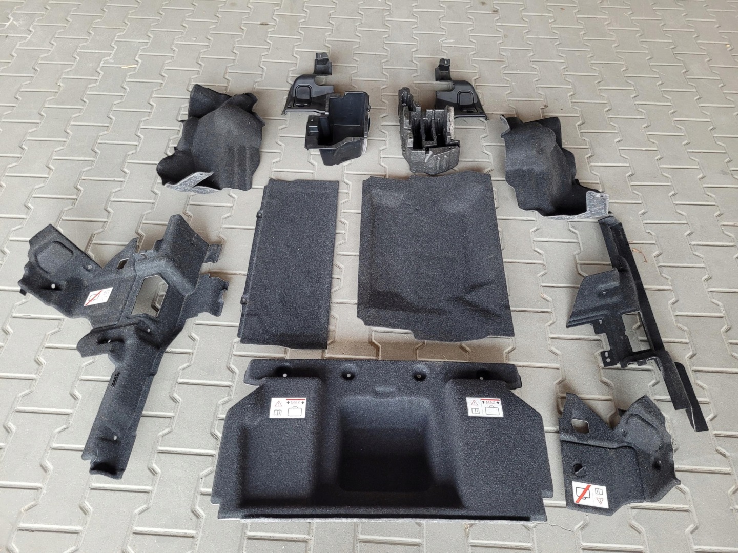 mats upholstery boot side BMW Z4 E89