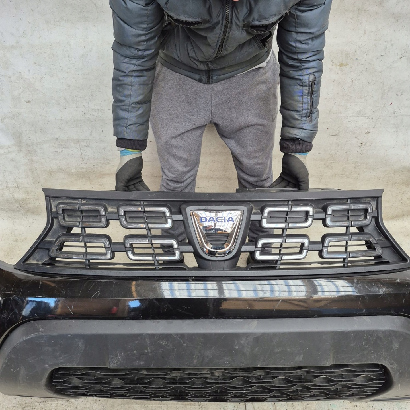 DACIA DUSTER II 17- bumper front front