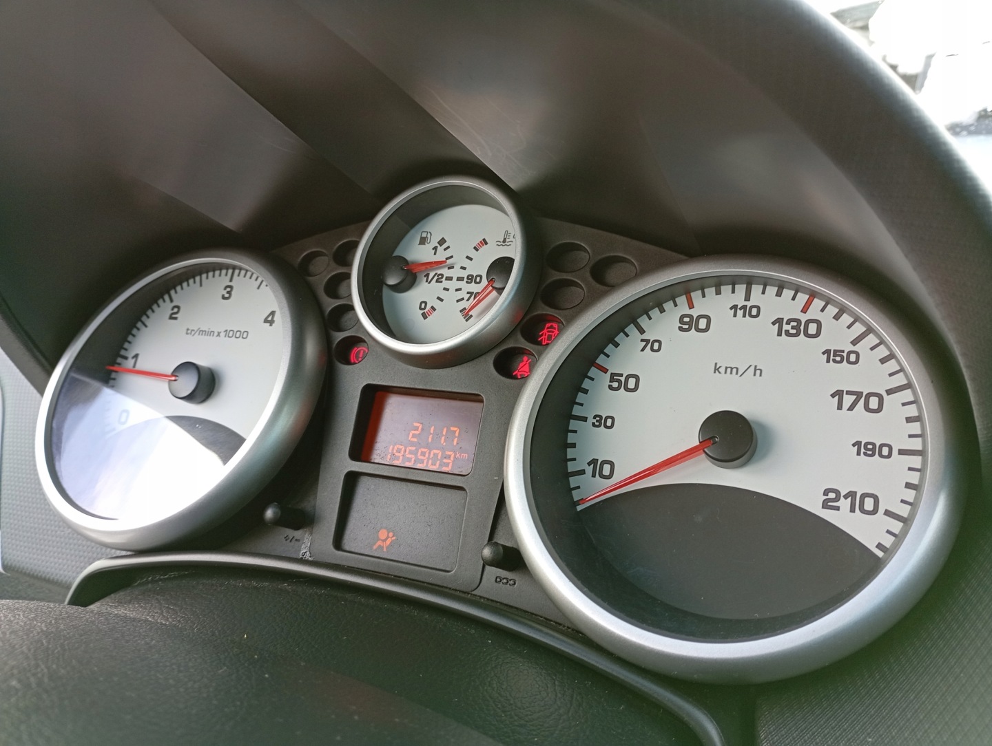Peugeot 207 SW 07-13 dials dials tachometer 1.6 HDI