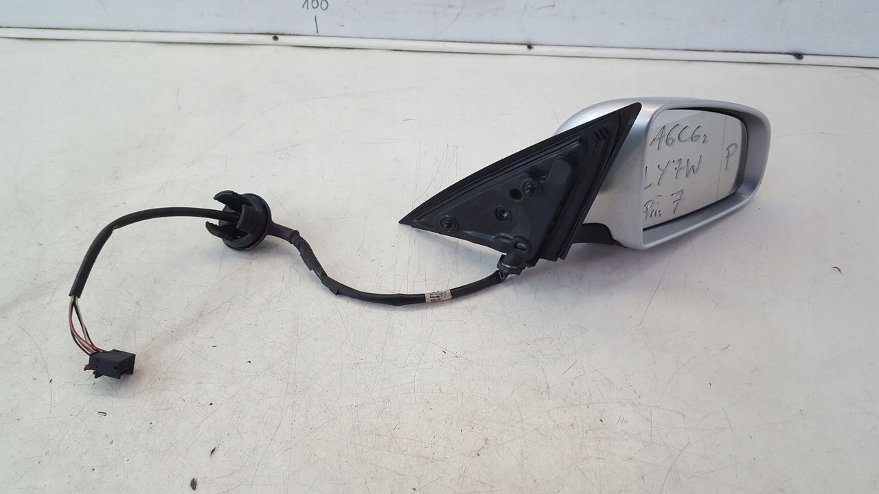 mirror right LY7W 7pin Audi A6 C6 2,7 TDI
