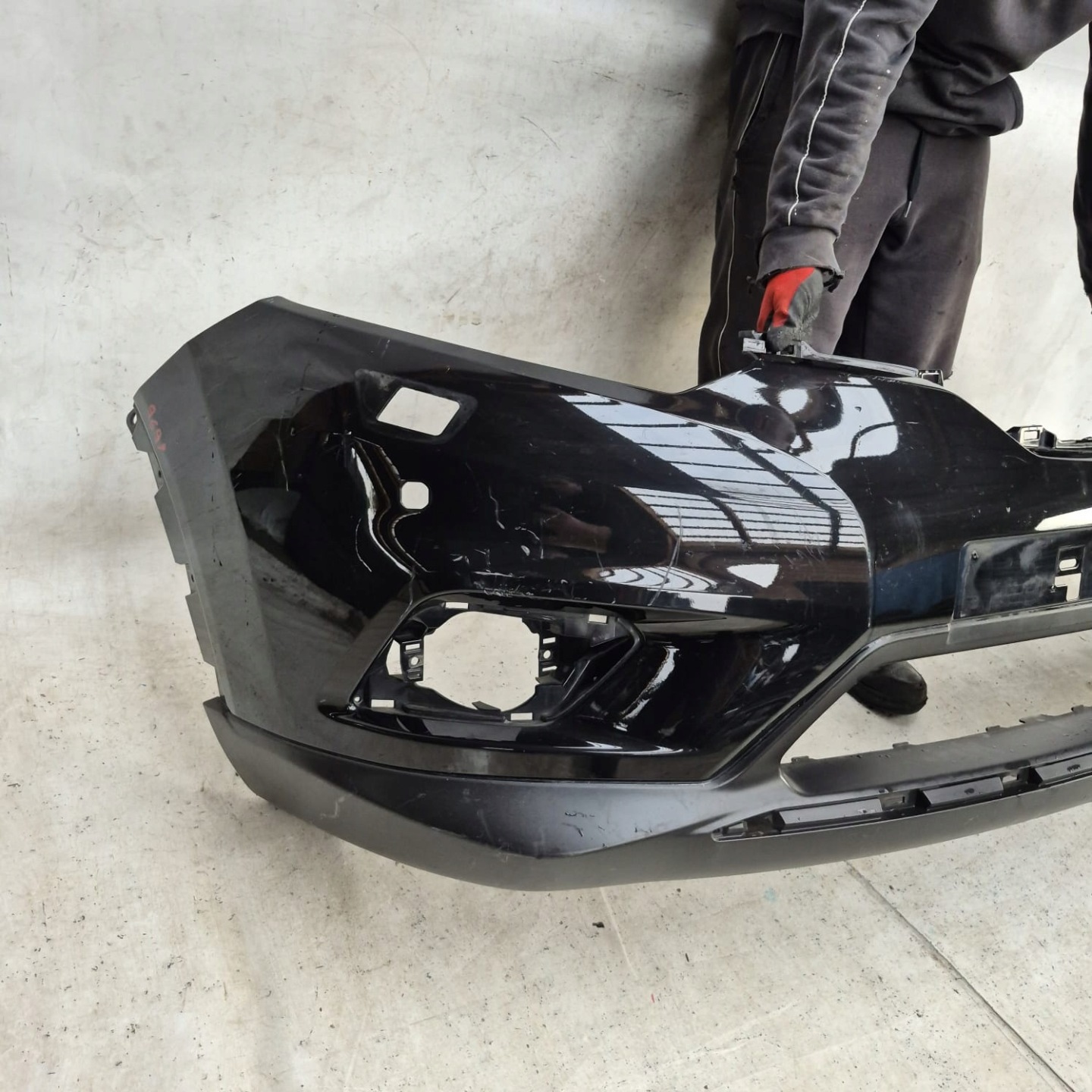 NISSAN X-TRAIL III 3 T32 13-17 bumper front front washer PDC