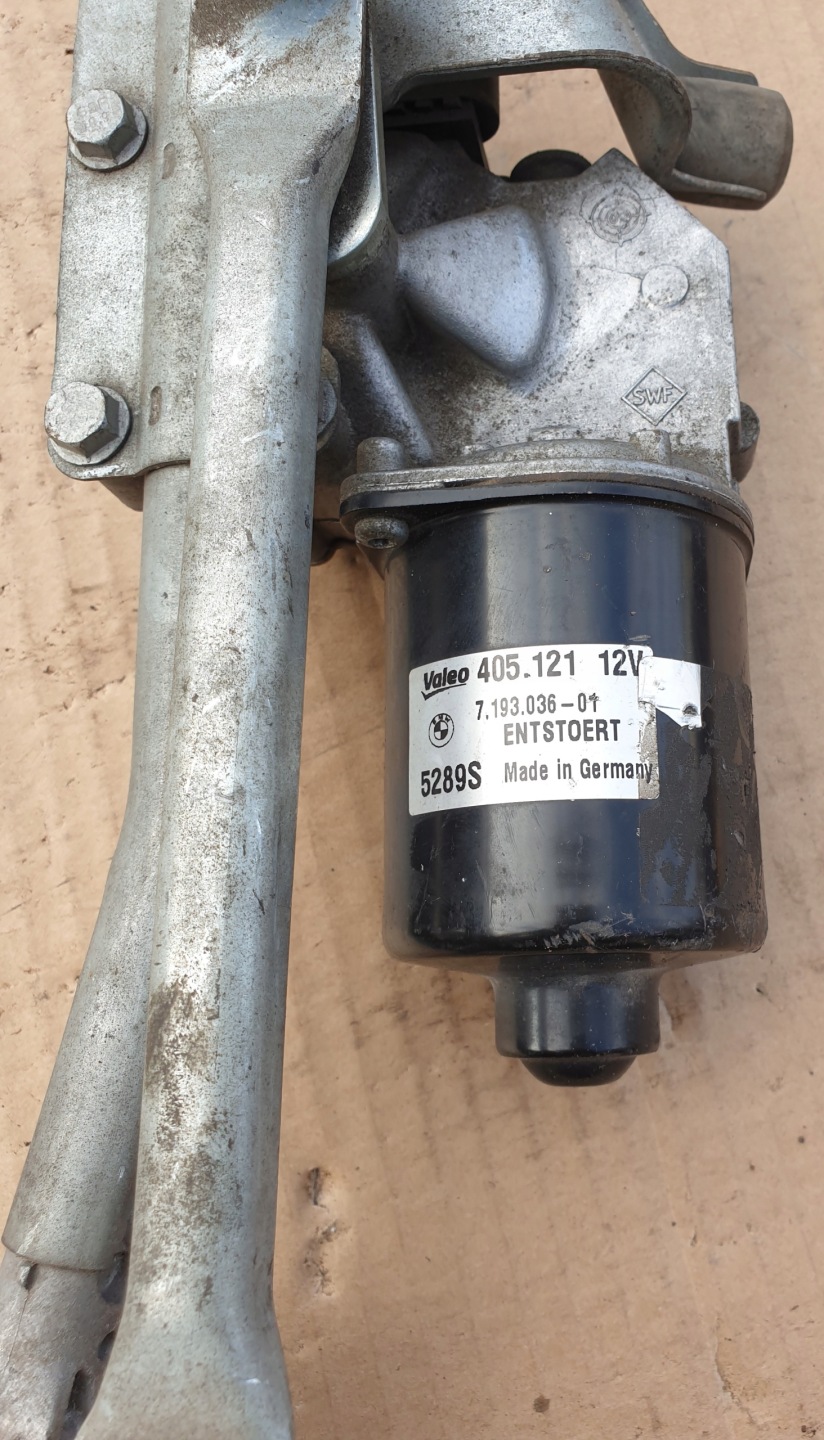 wiper mechanism mini motor front BMW 1 E87 OE EUROPA 7193036
