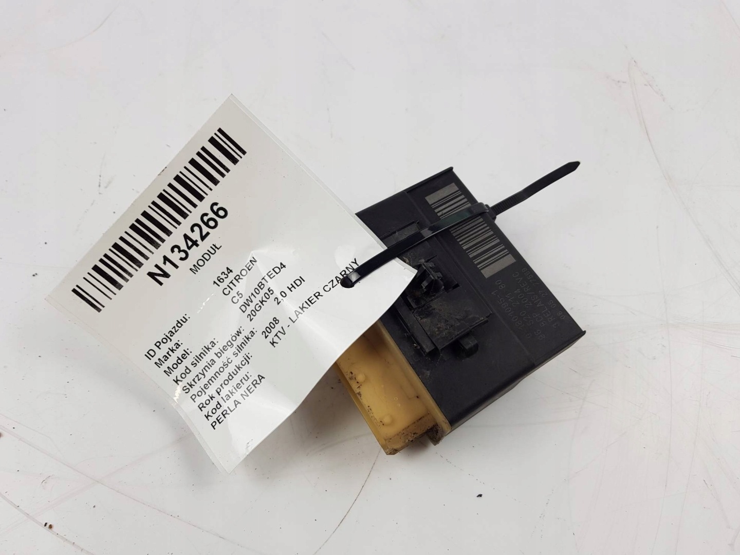 modul ventylátora 9652021180 CITROEN C5 II X7 III