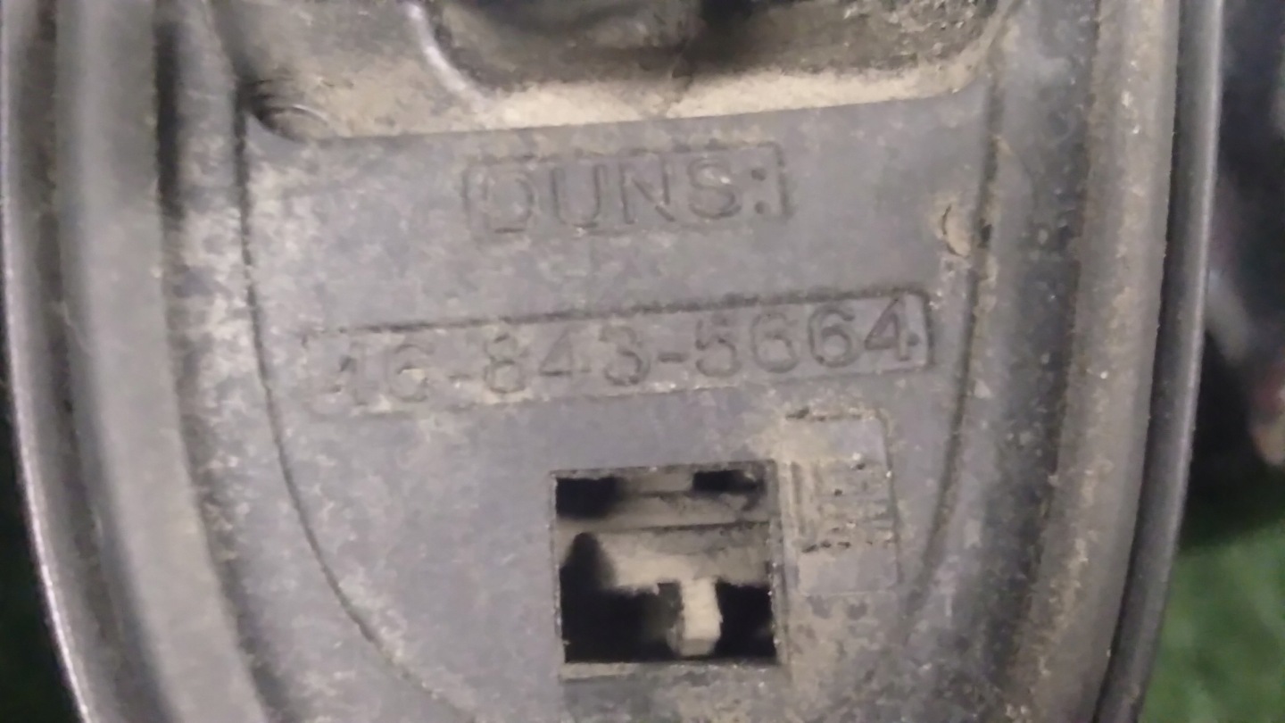 mirror right electrics OPEL CORSA D 46-843-5664 3PIN