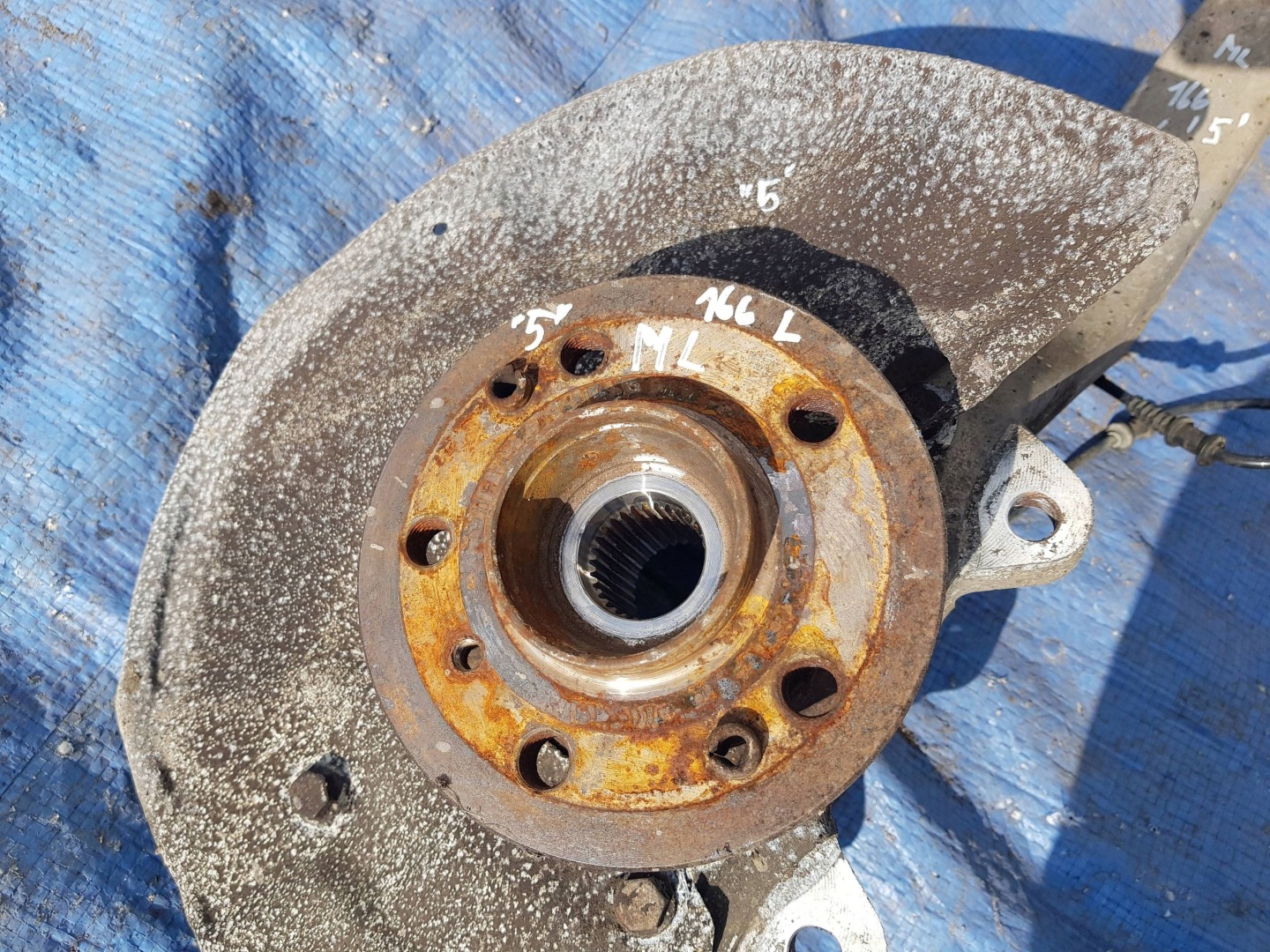 swing front front left Mercedes ML W166 GLE X166