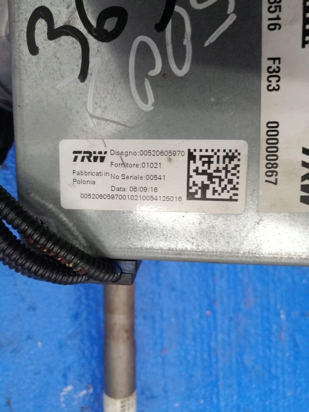 control electrics 00520605970 FIAT 500L