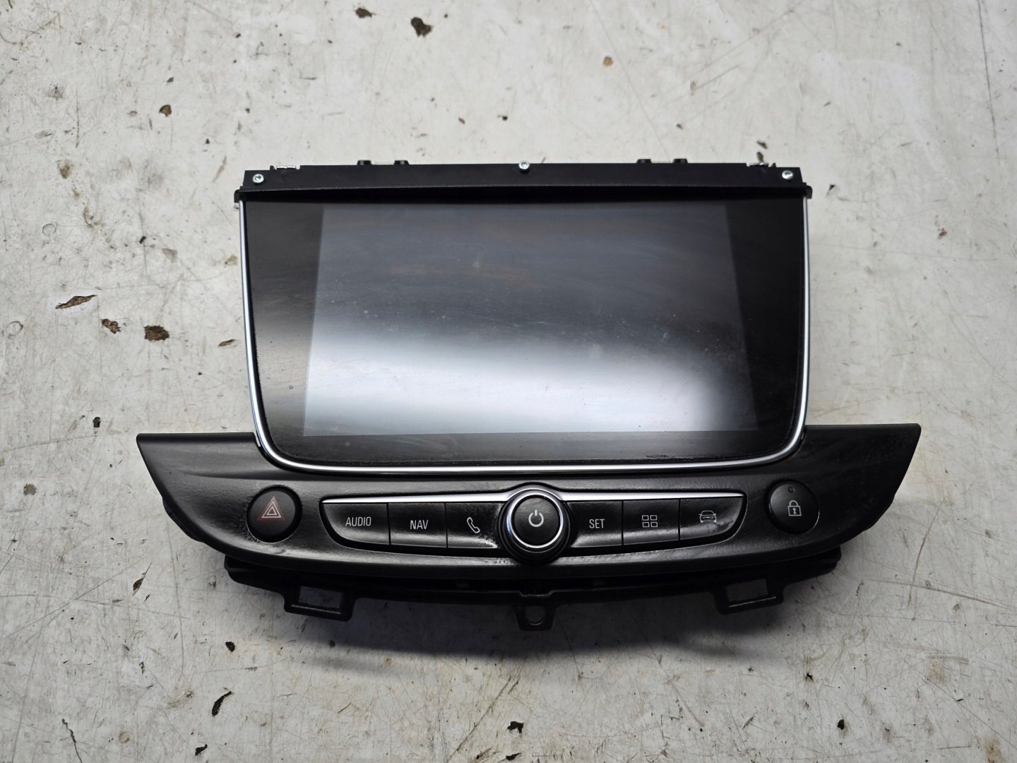 OPEL GRANDLAND X display RADIA navigation devices YQ00236277
