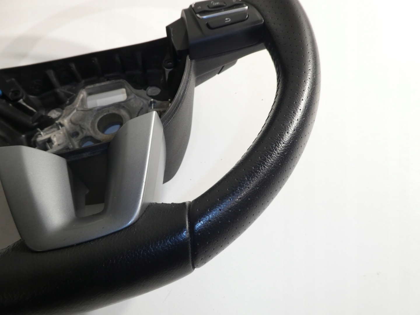 steering wheel, leather VW SEAT ALHAMBRA with shifting