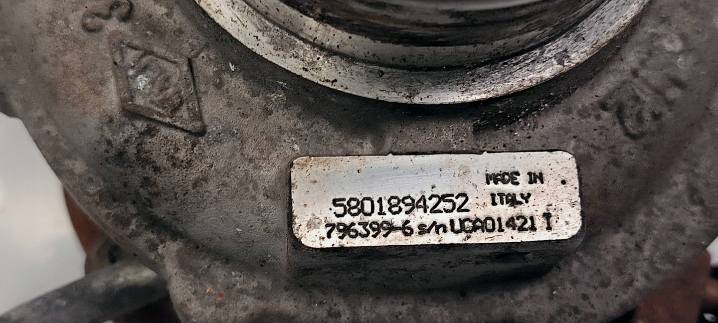 turbo 5801894252 IVECO DAILY 35S18