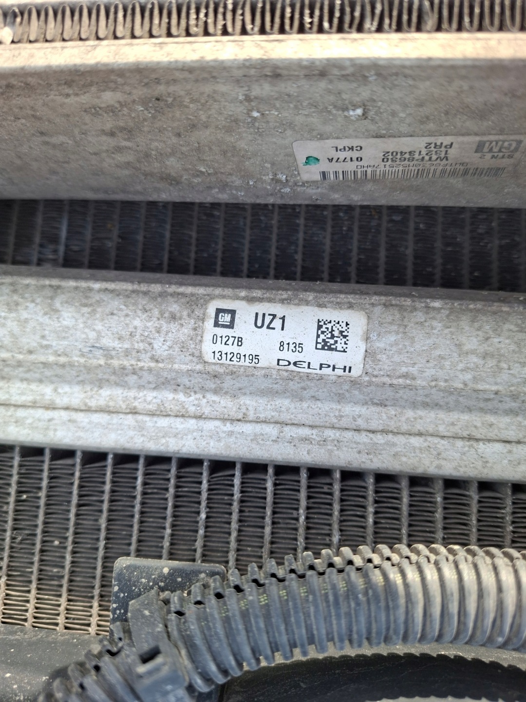 KOMPLET radiatore OPEL ASTRA H 1.3 CDTI