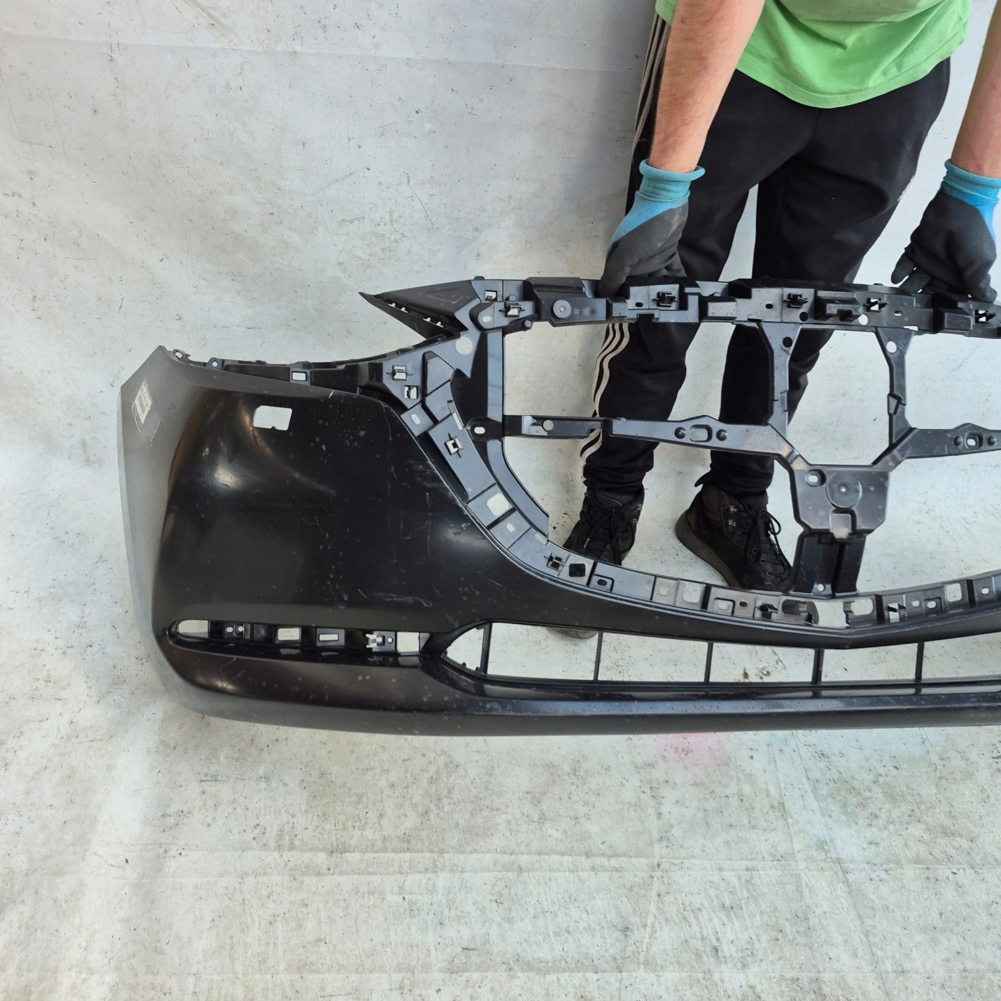 MAZDA 2 III LIFT 19-23 bumper front front washer new DHM1-50031