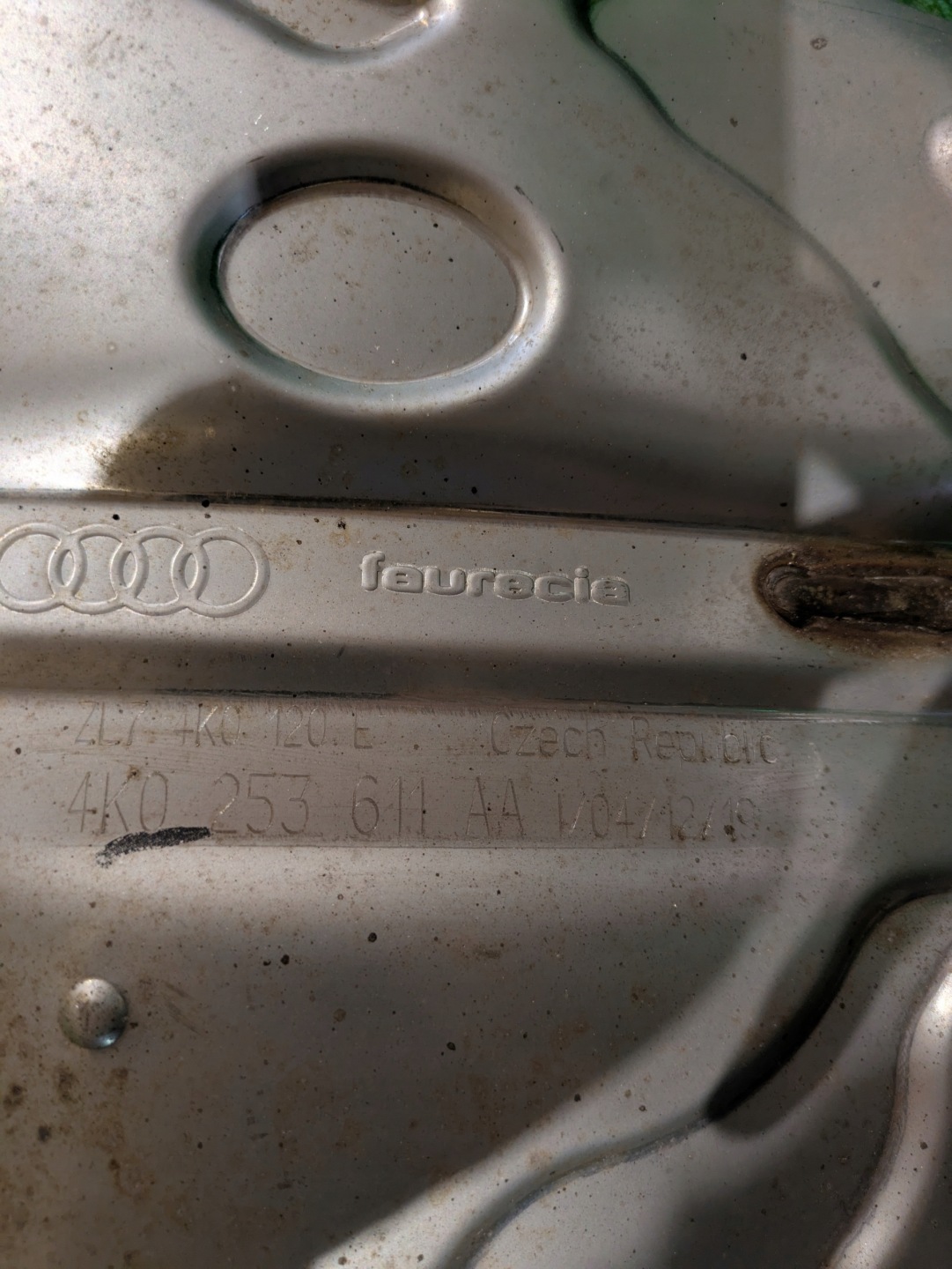 muffler, exhaust AUDI A6 C8 KOMBI