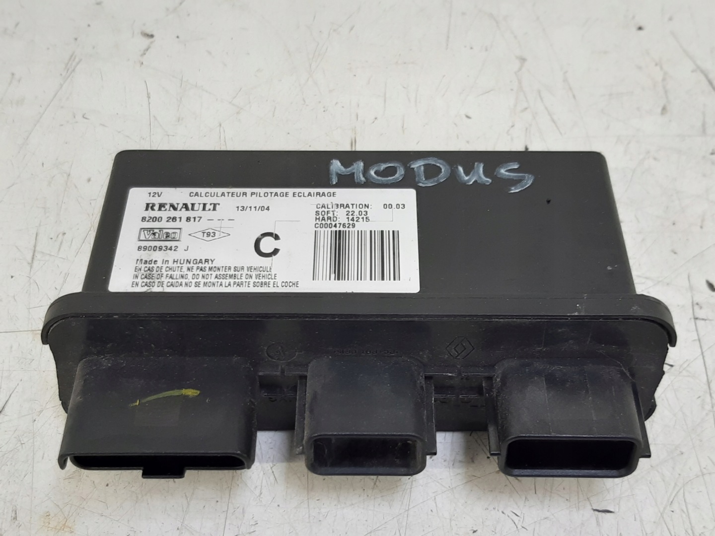modul Leuchten 8200261817 Renault Modus
