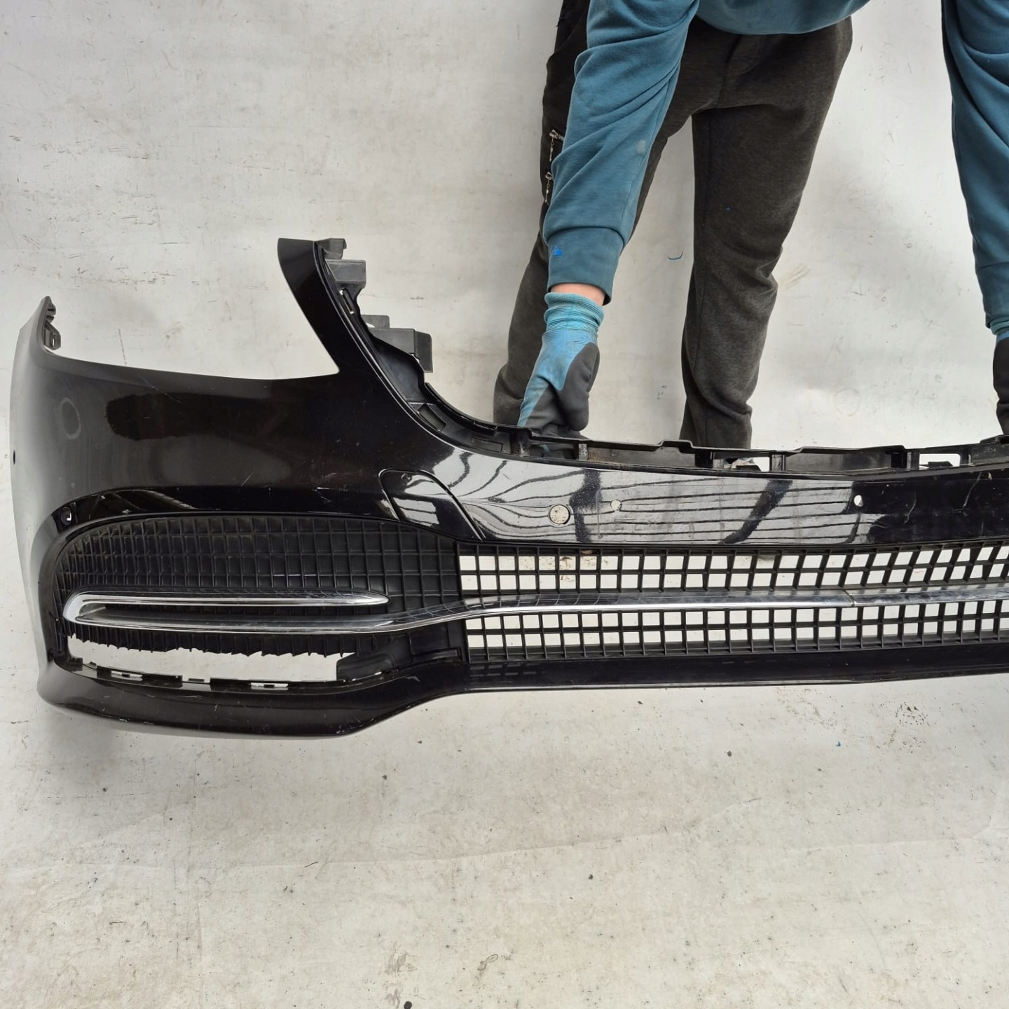 MERCEDES S-KLASA W222 LIFT 17-20 bumper front front PDC