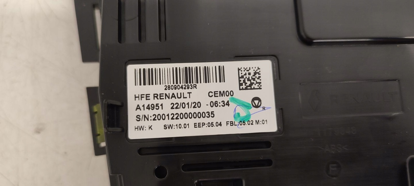 Écran Navigation ekran Renault Kadjar 1,3 TCE