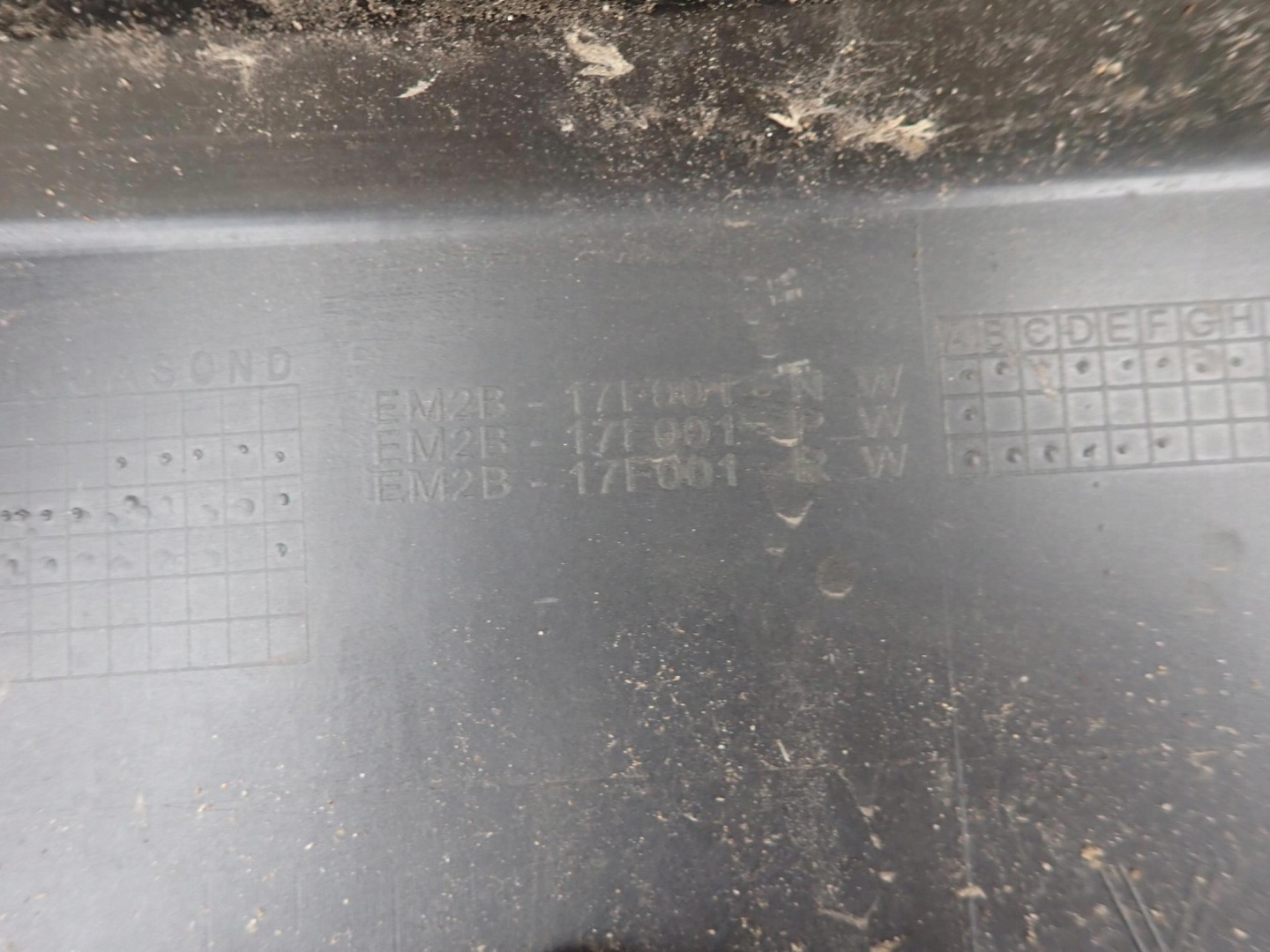 FORD GALAXY III 3 MK3 15-23 bumper rear part rear 6XPDC