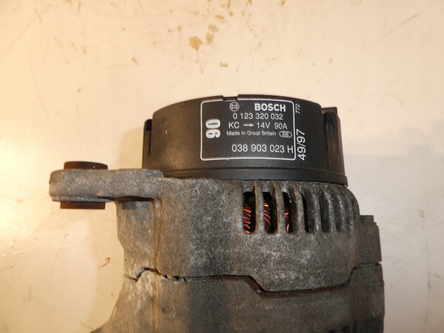ALTERNATOR VW AUDI SEAT SKODA 038903023H