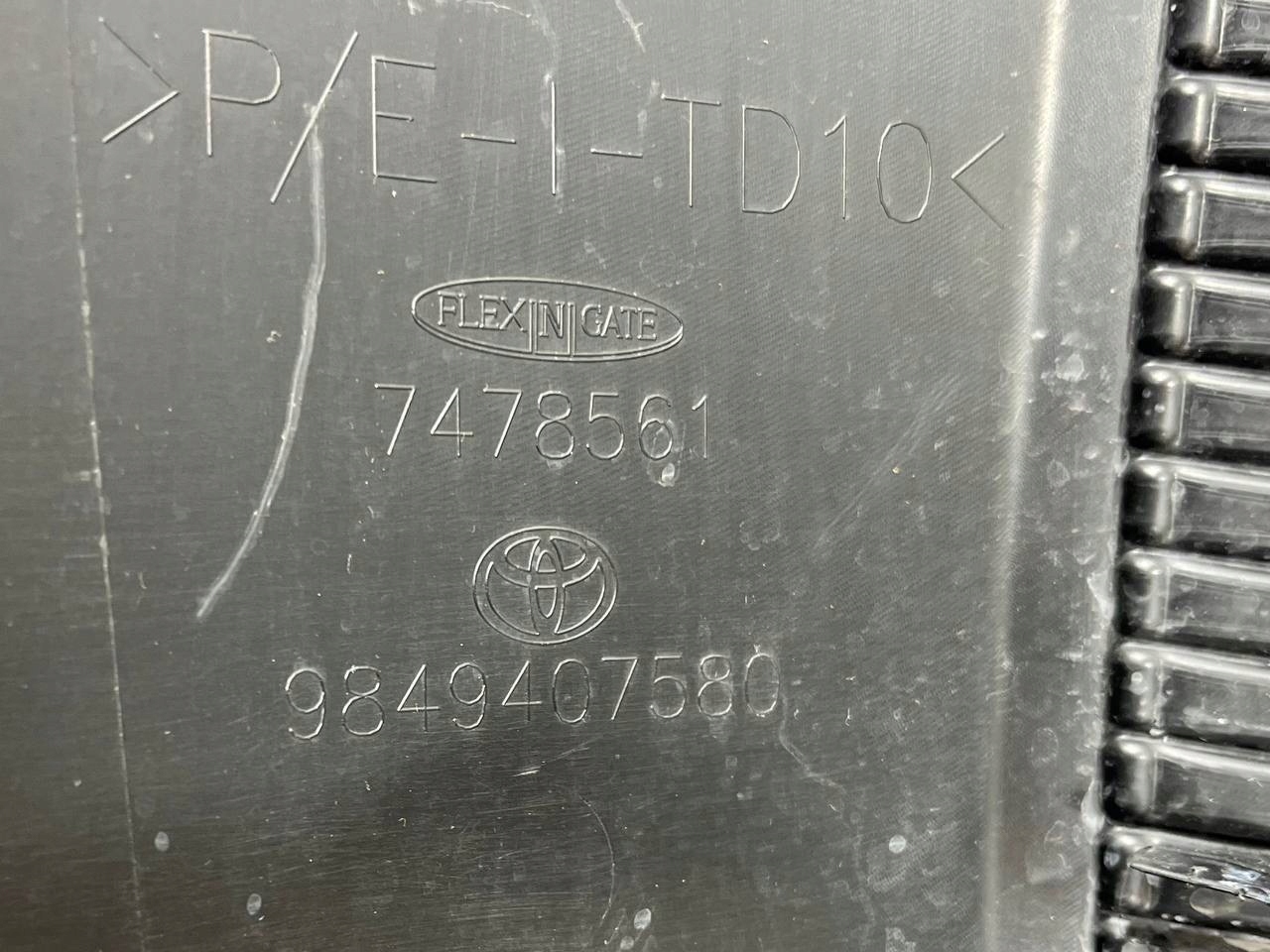 TOYOTA PROACE II LIFT 2024 -> bumper front 9849407580