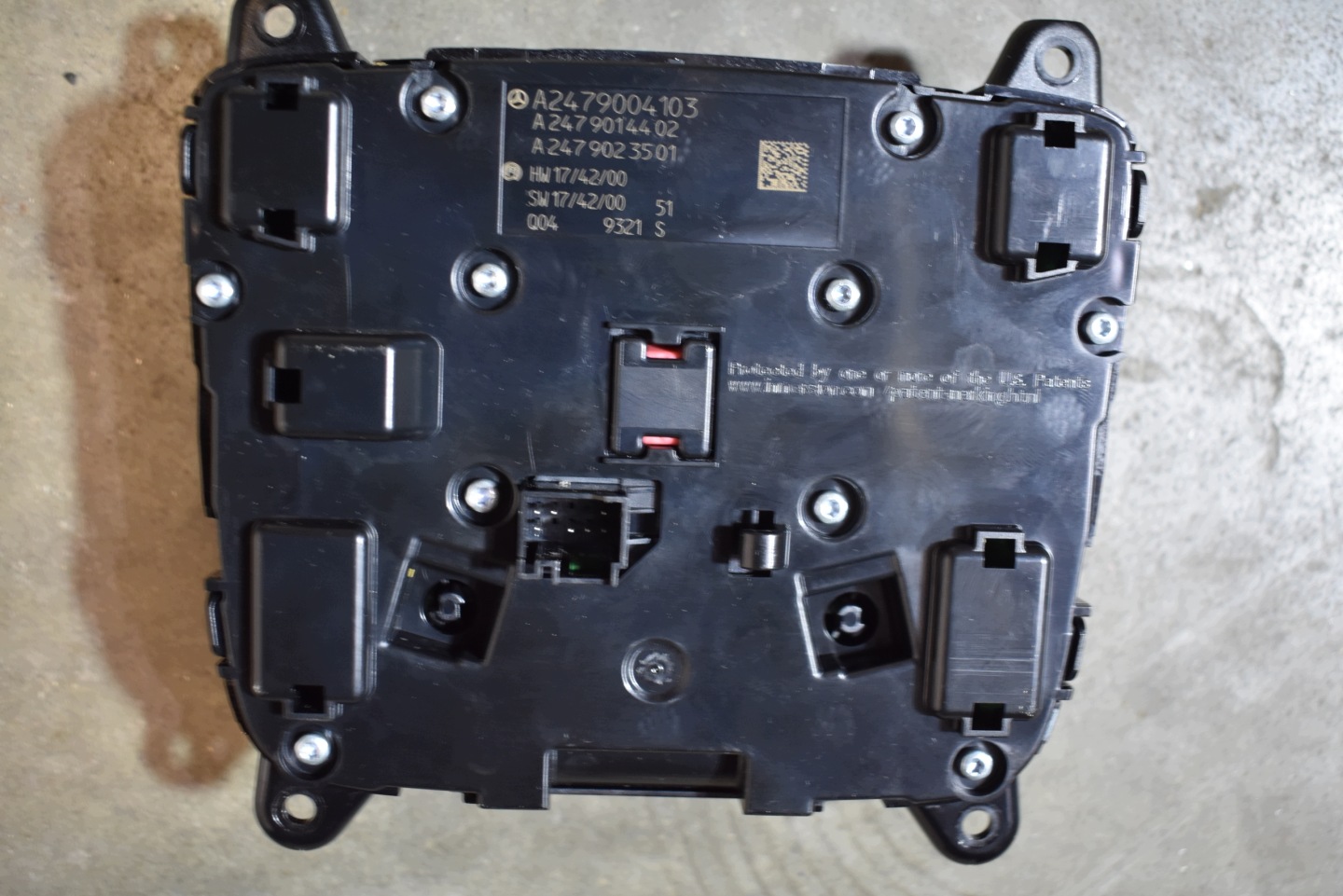 IDEALNY control panel TOUCHPAD IDRIVE MERCEDES GLS X167 1