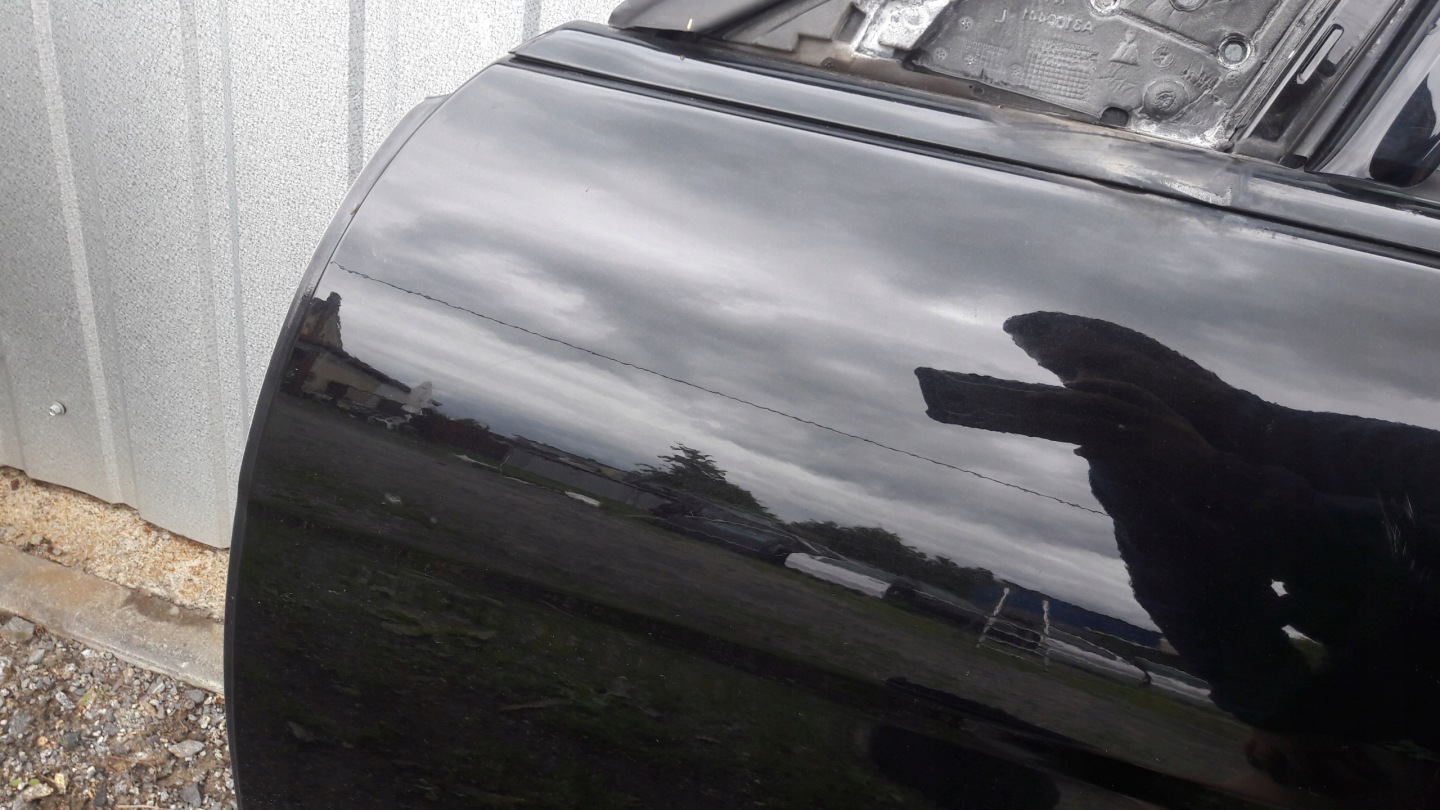 MERCEDES W204 door left front complete 197