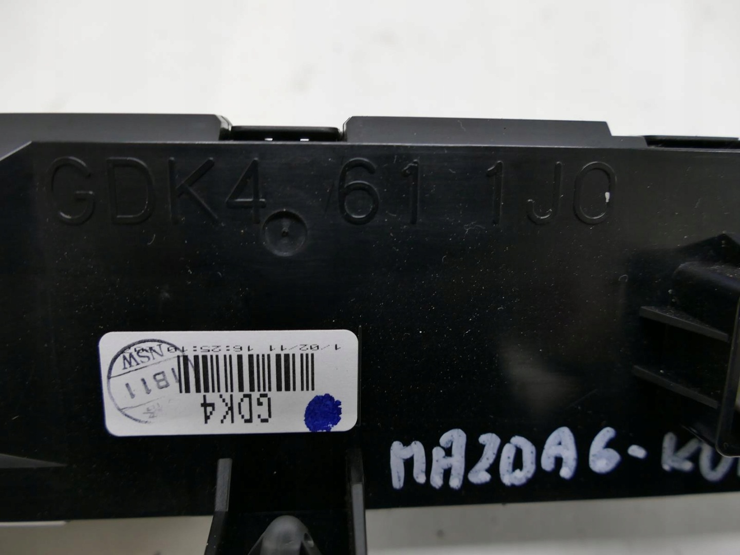 MAZDA 6 GH LIFT display clock EKRAN MONITOR