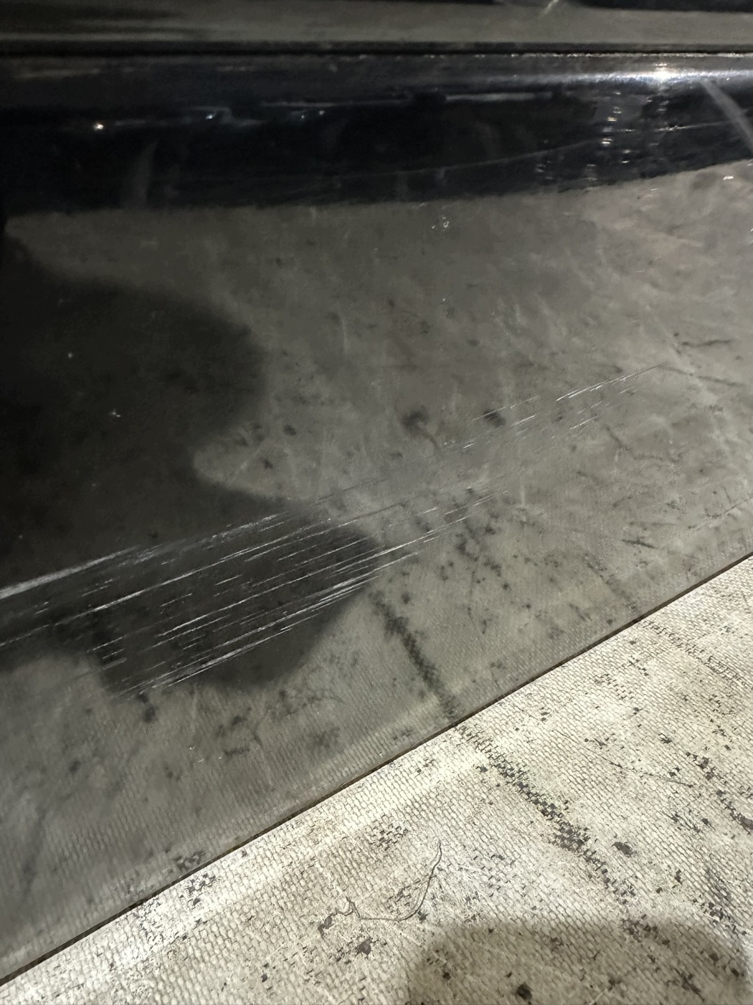 door right front BMW E39 sedan FL SCHWARZ II 668/9
