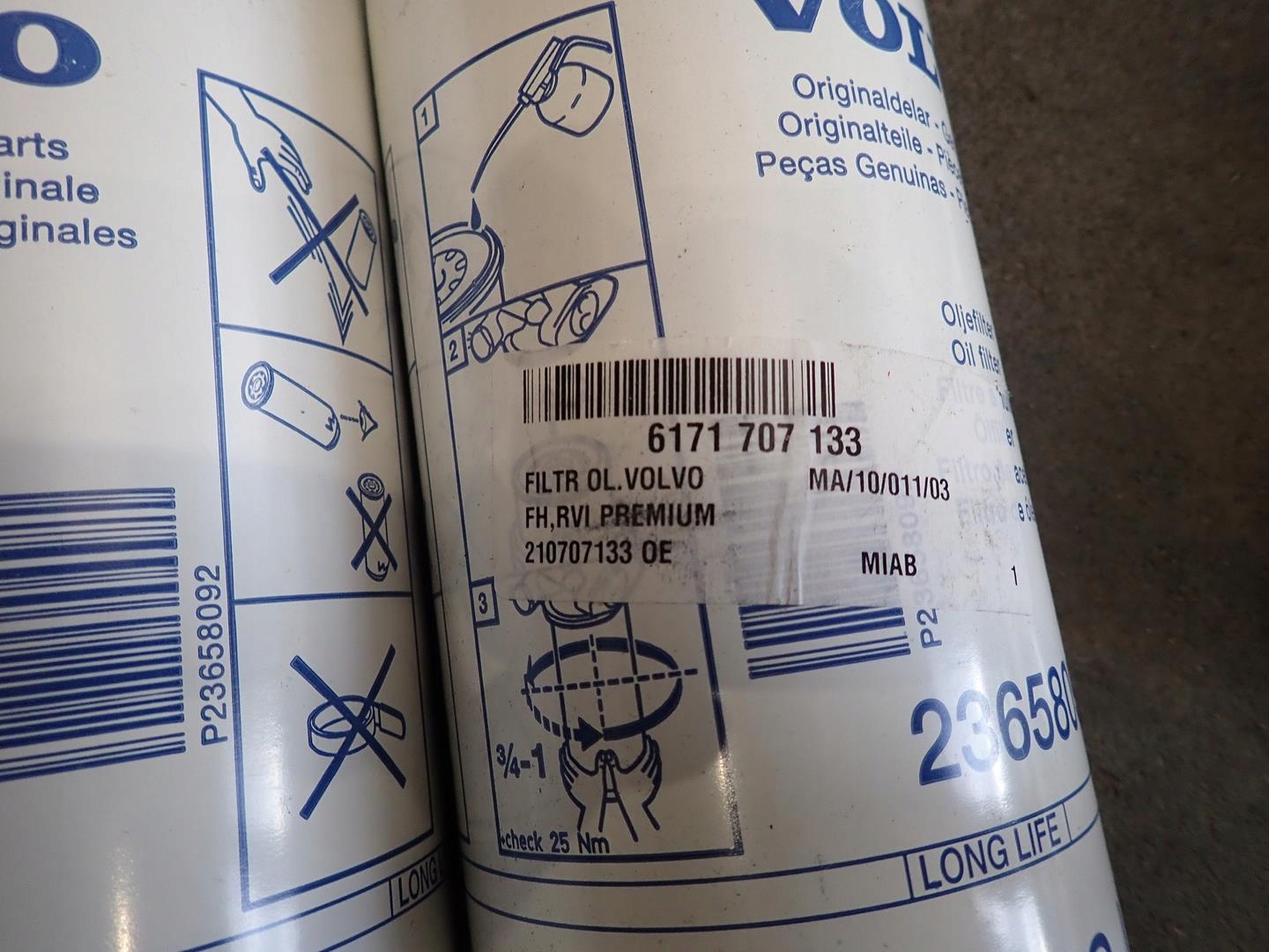 FILTER SUSTAV VOLVO FH12 FH13