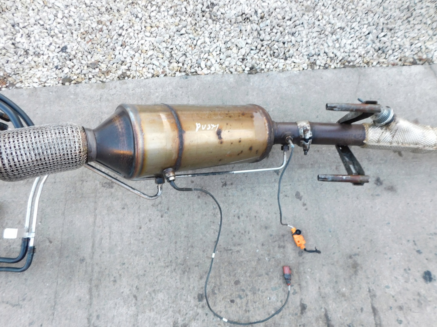 VW Crafter 2.5 TDI z AdBlue DPF catalyst complete uklad exhaust