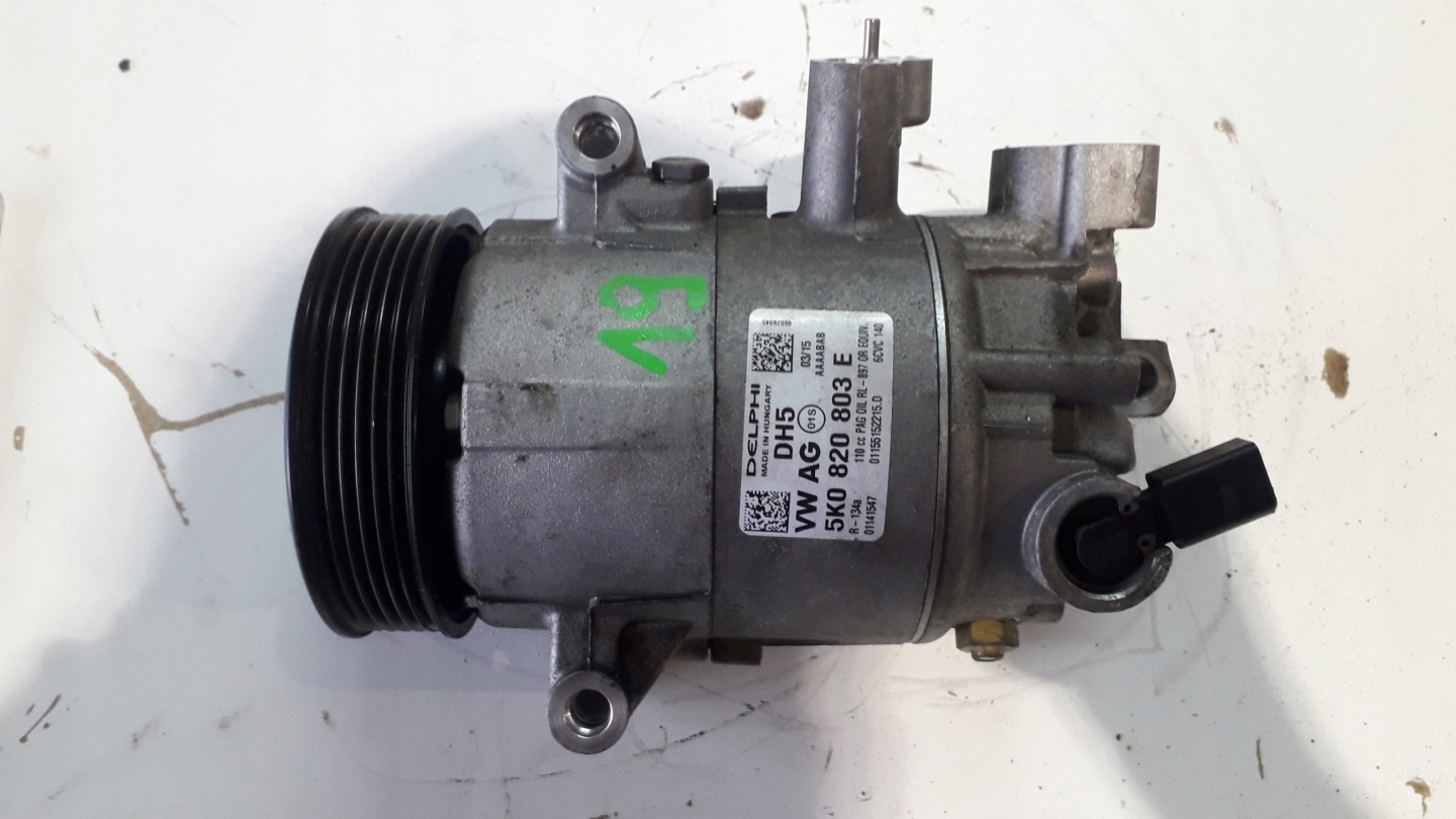 VW SKODA SEAT KLIMAKOMPRESSOR KLIMAANLAGE 5K0820803E