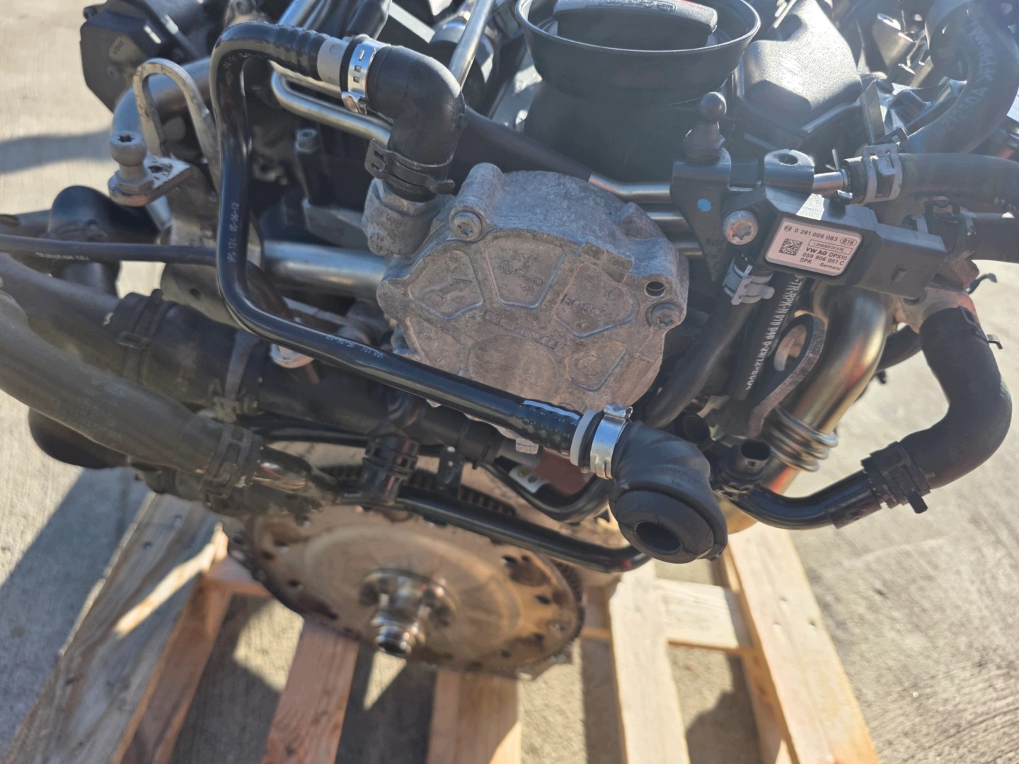 engine complete AUDI A5 8T A4 B8 Q5 SEAT 2.0 TDI CJC CJCA 148551 KM *3* !!