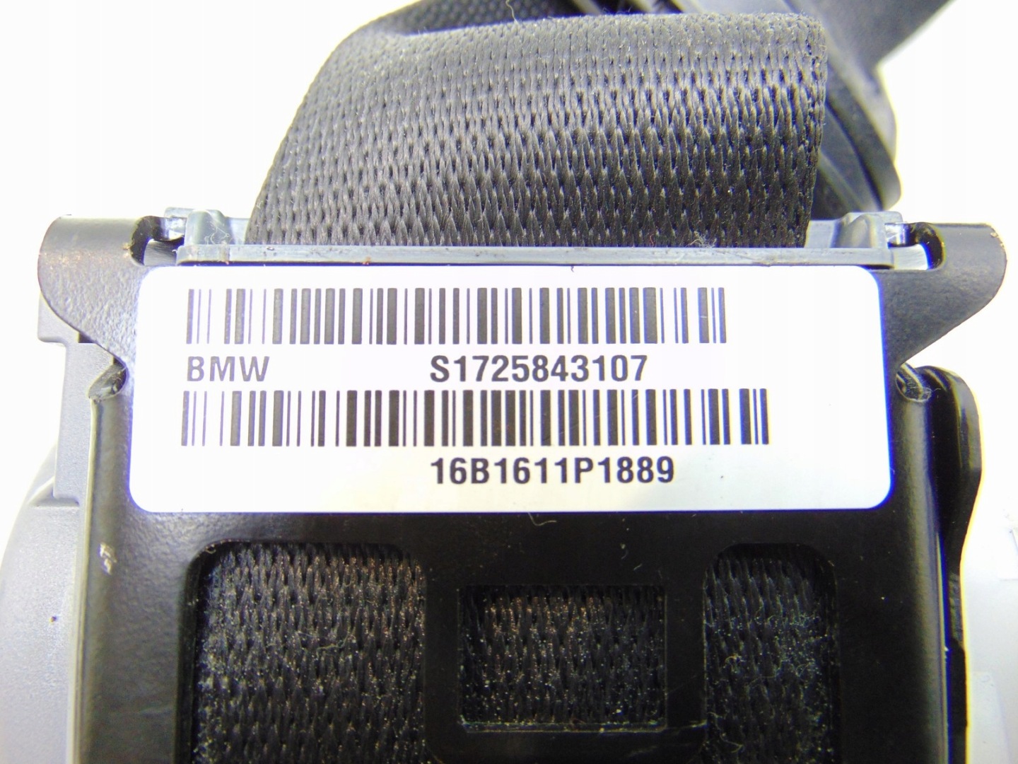 tension belt safety left front front BMW X3 F25 7258431