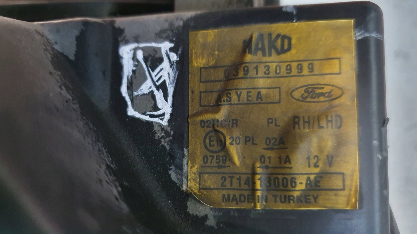 light front right 2T1-13006-AE FORD TRANSIT CONNECT 02