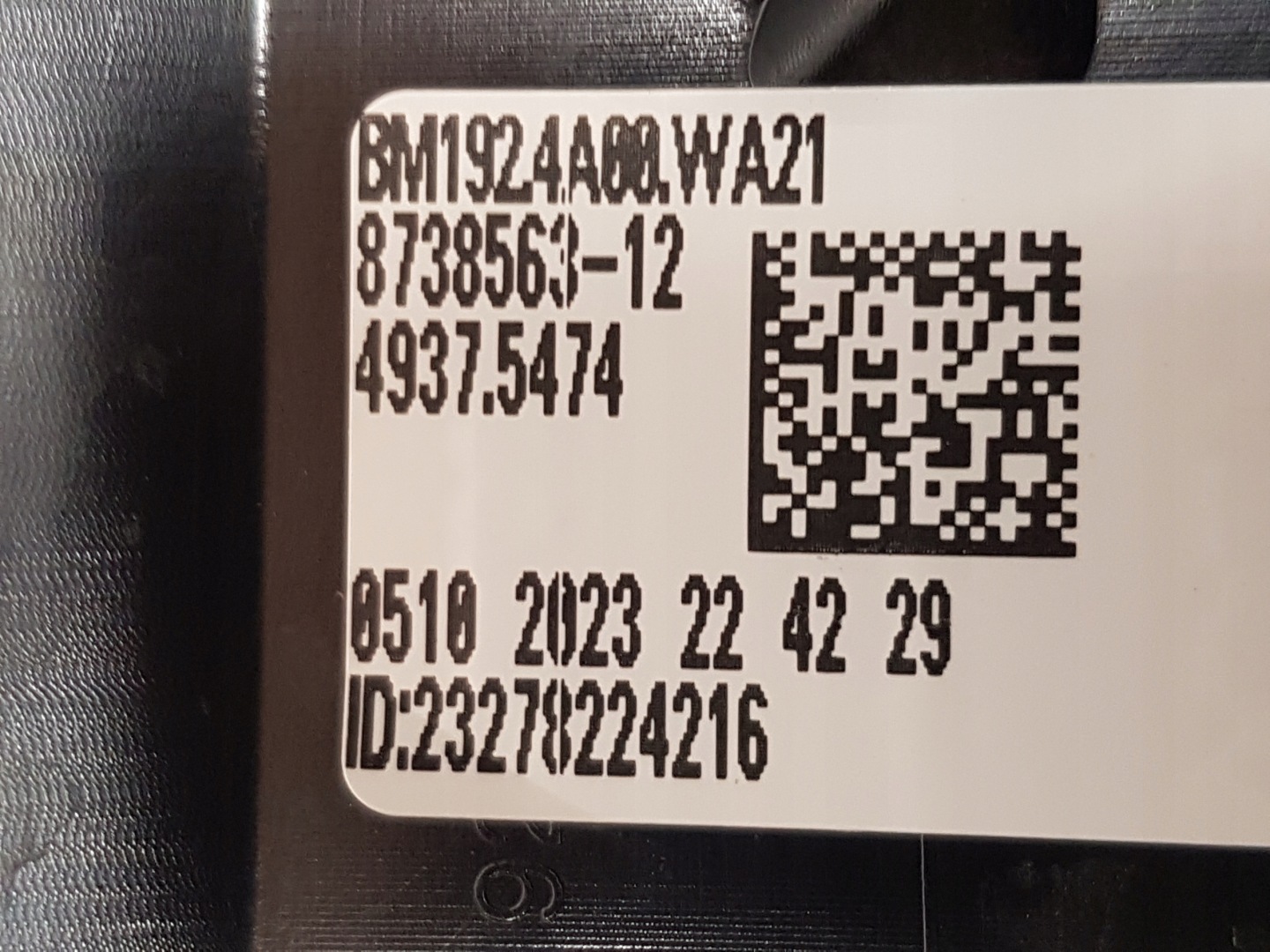 mask NERKI BMW i4 G26 8738563