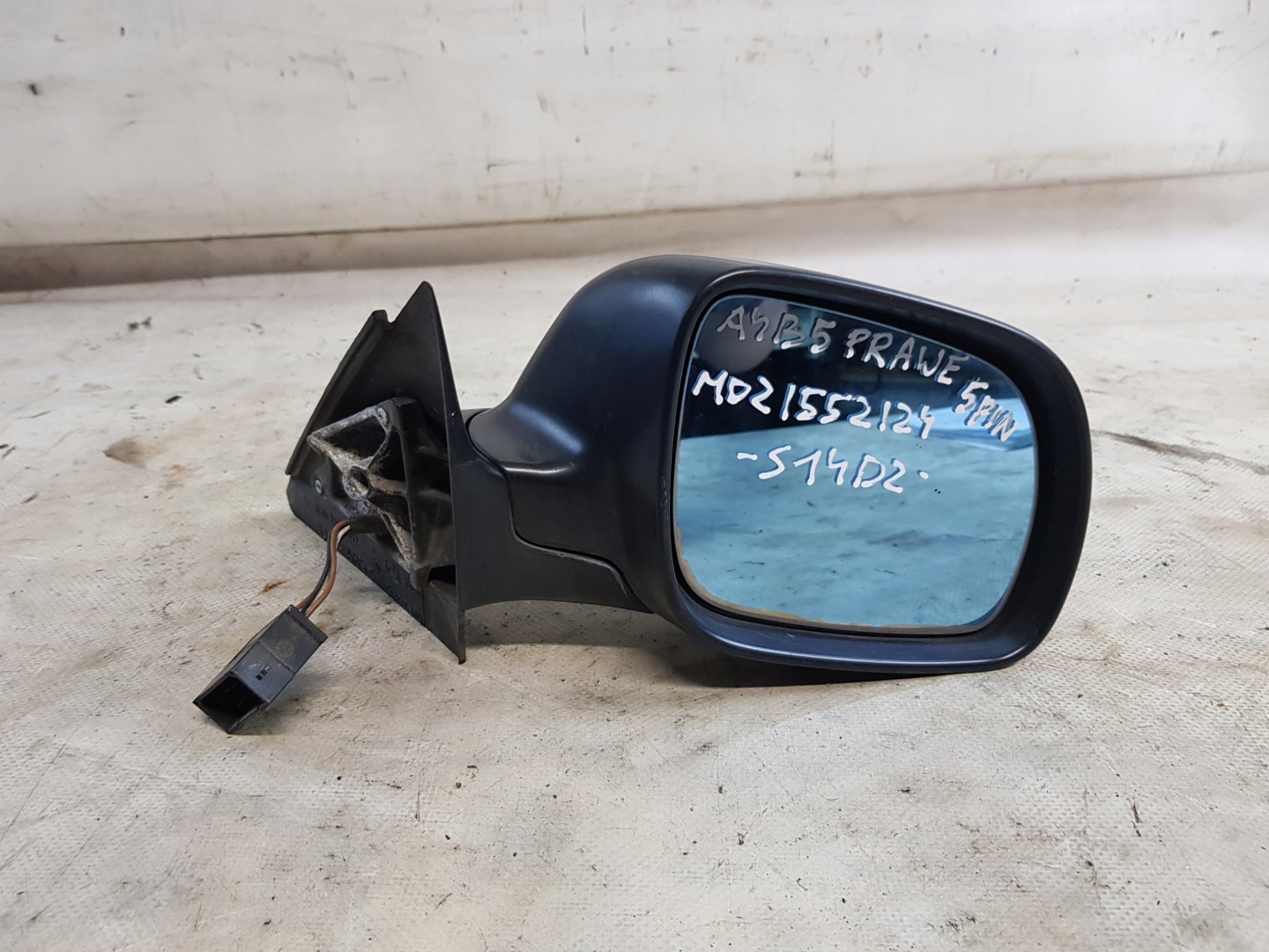 AUDI A4 B5 mirror exterior right 5-PIN RS0225402