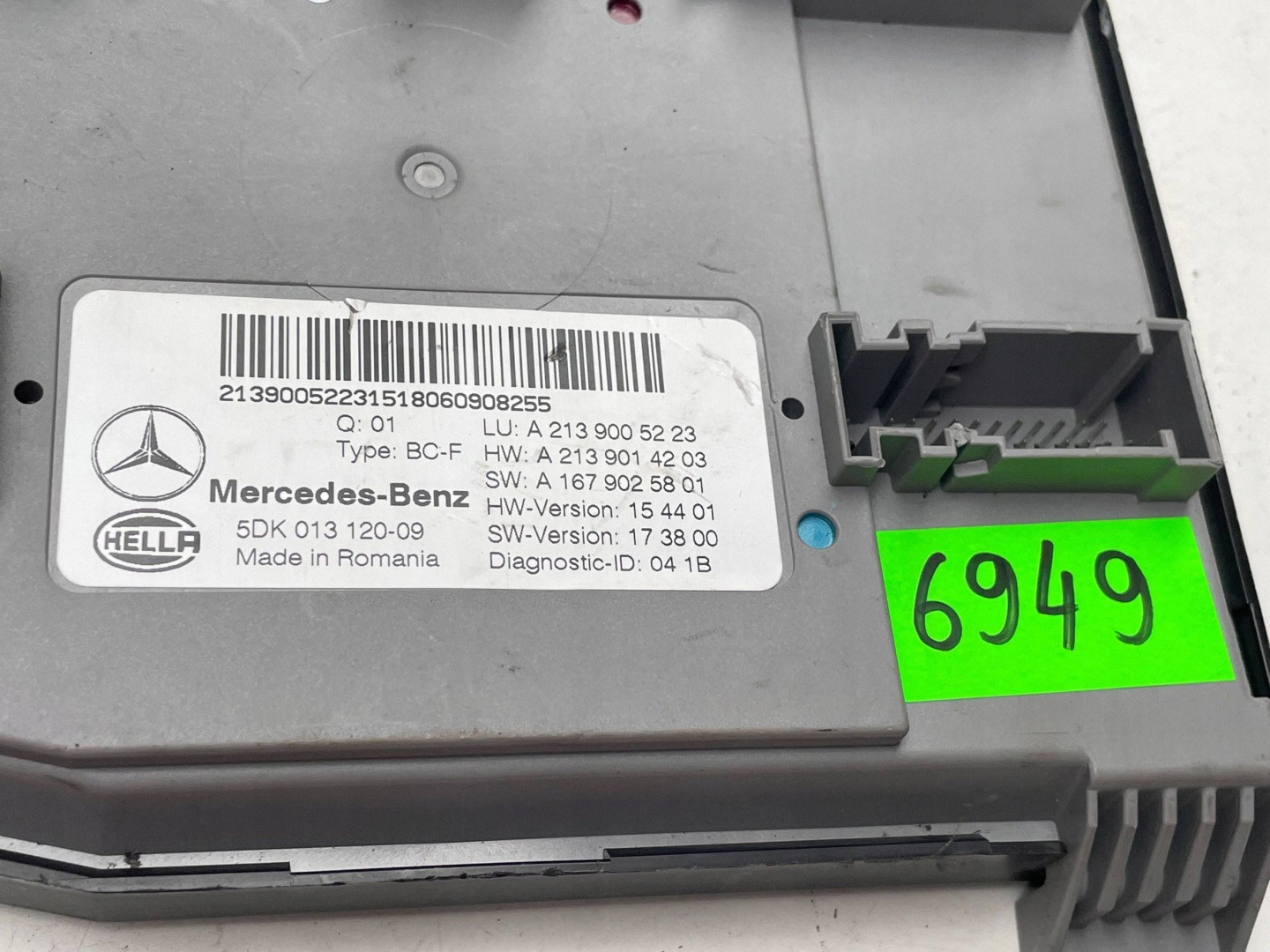 module control unit SAM MERCEDES-BENZ W213 A2139005223 !J