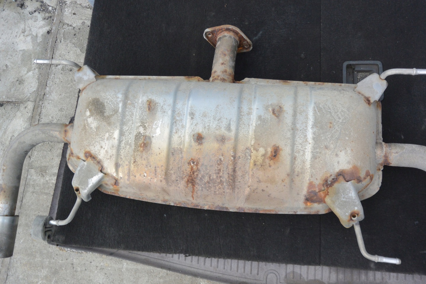 pipe muffler, exhaust MAZDA CX9 II 16- 2.5 T