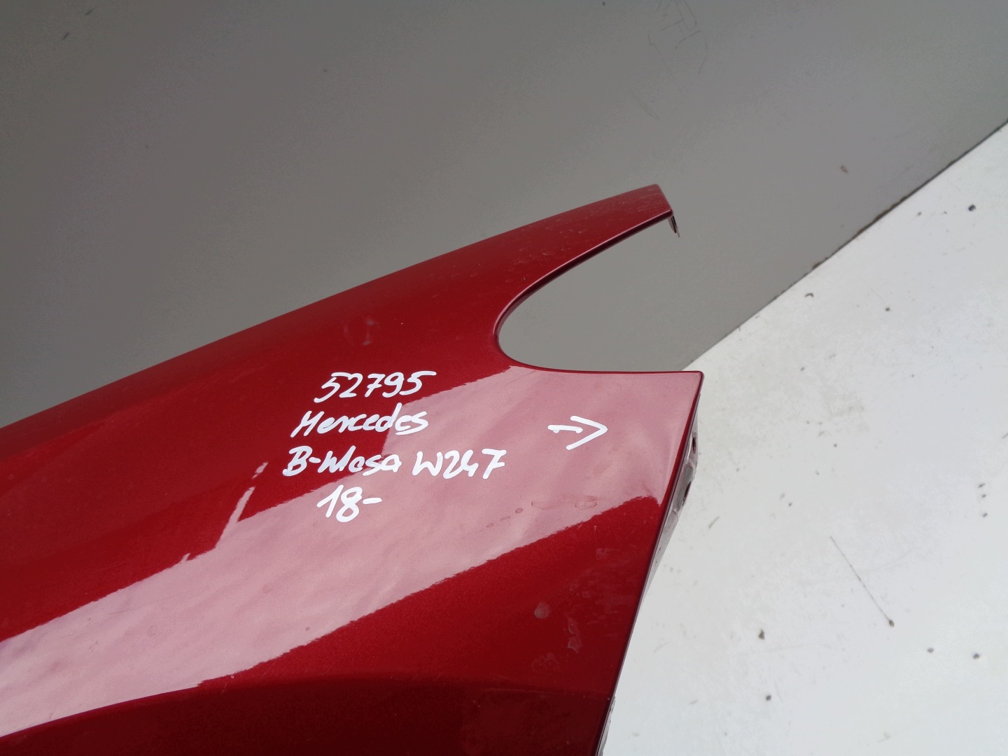 fender right front MERCEDES B-KLASA W247 18- NR 52795