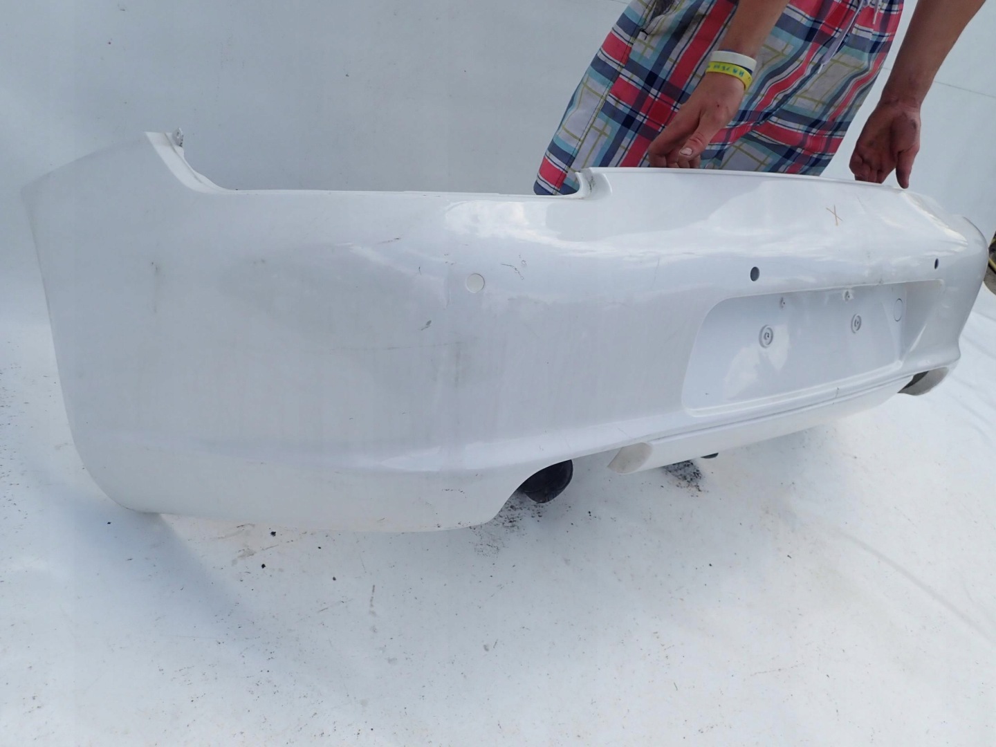 PORSCHE 911 997 04-08 bumper rear part rear