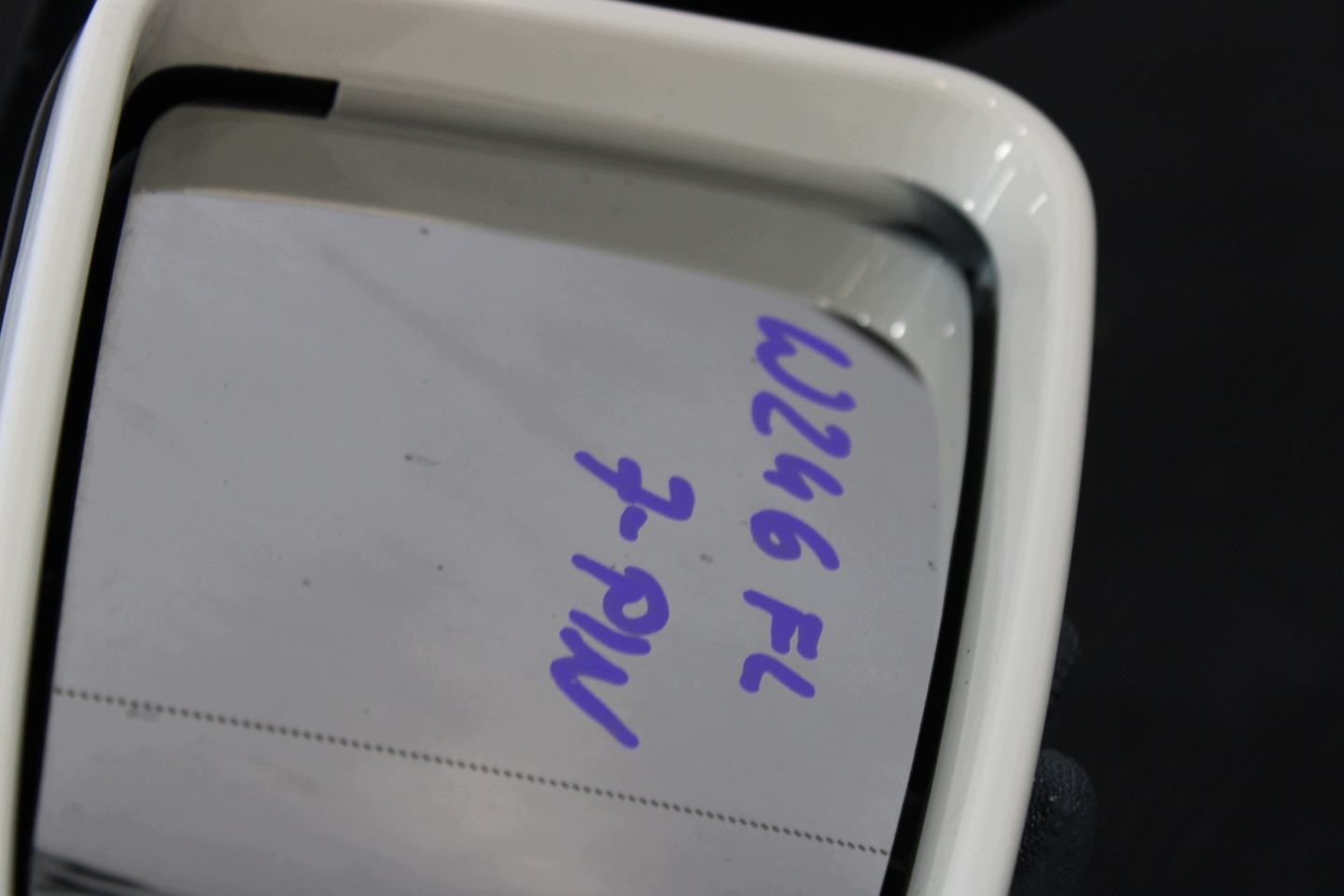 mirror right 7 vertical MERCEDES B-class W246 LIFT 1.5 CDI