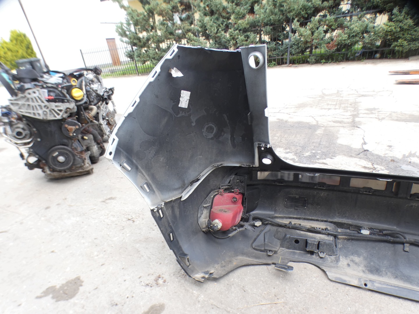 PEUGEOT 3008 II KWED bumper rear part 2017R