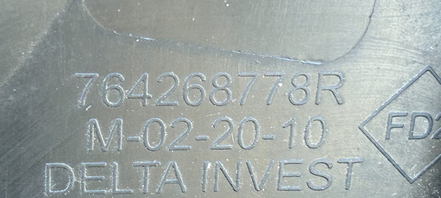moulding threshold right DACIA JOGGER 21- 764268778R