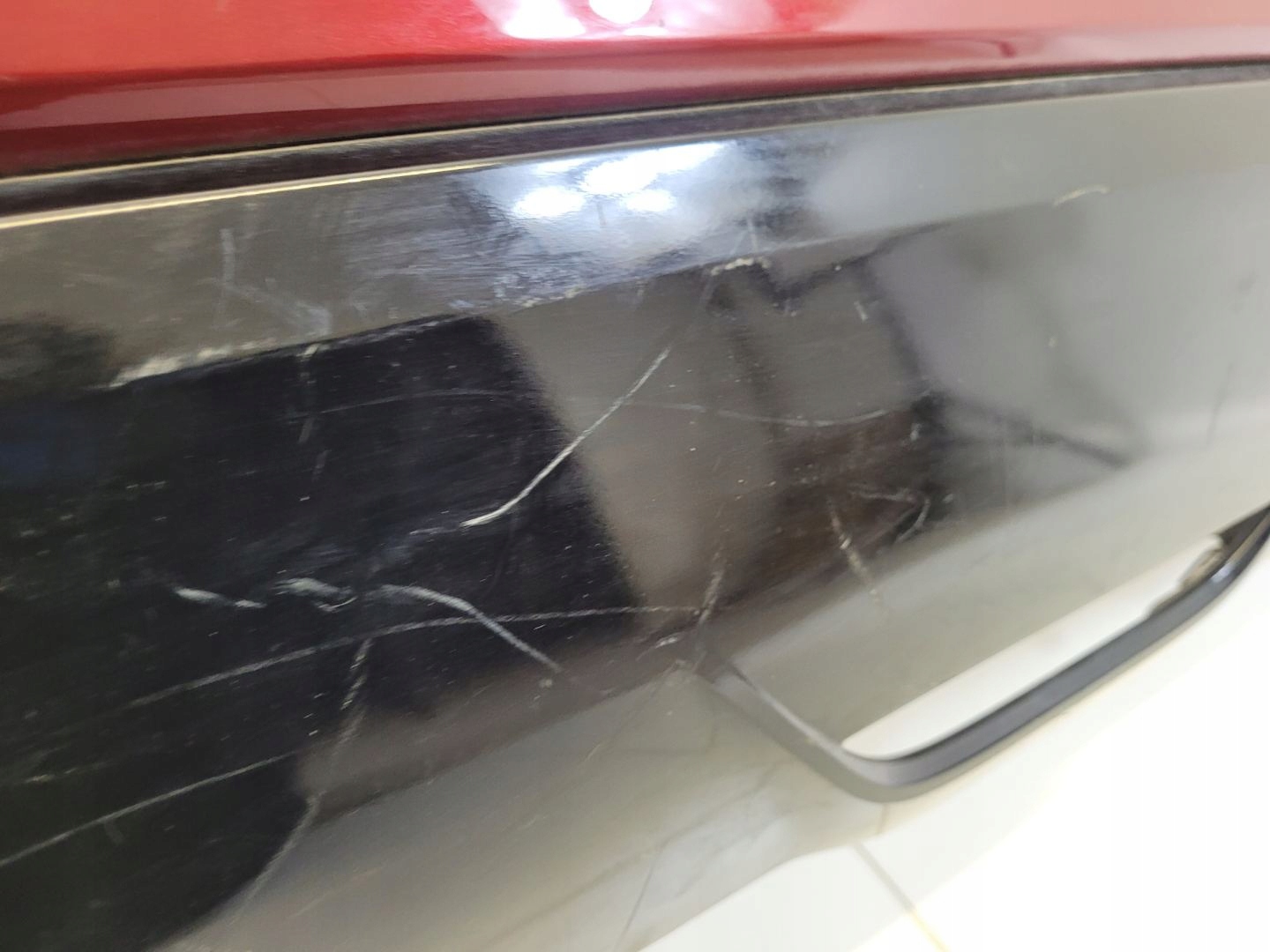 bumper rear Toyota Yaris 3 XP130 2nd facelift 2018