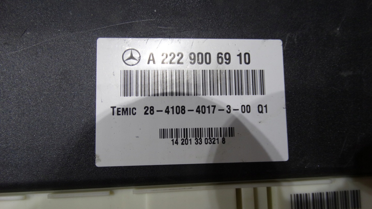 IDEAL module springing TEMIC MERCEDES W217 S63 1 0 9