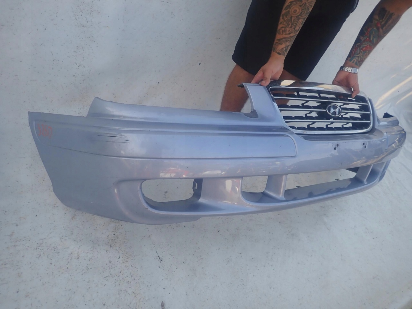HYUNDAI TRAJET 01-04 bumper front front